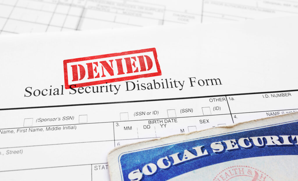 Social Security Claim Denied